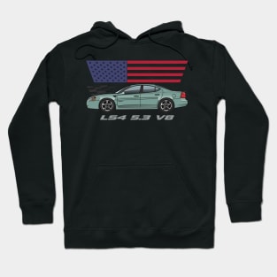 LS4 Silver green Hoodie